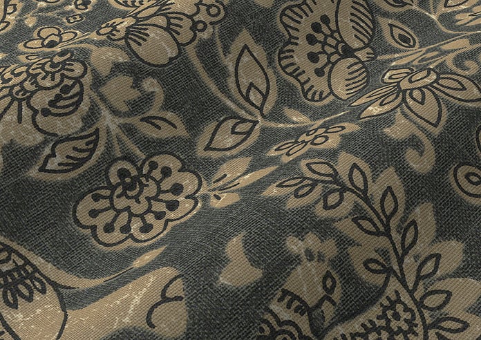 Indira, Charcoal - Twist&Fit Roman Blind - Image 4